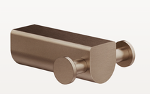 Load image into Gallery viewer, RILIEVO 59522.708 Wall-mounted double robe hook in 708 Copper Brushed PVD