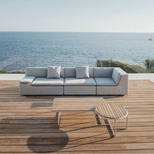 Load image into Gallery viewer, Lou sofa Right Module and Corner Module in Fibre Clay 107 and Cool Taupe 452 Fabric