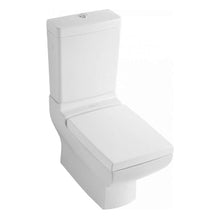 Load image into Gallery viewer, La Belle 564710.R1 Floor-Standing Close to the Wall Toilet Bowl Horizontal Outlet, 5747a1.R1 Tank with Fitting Water Inlet From the Bottom in White Activecare Ceramicplus & 9m32.S1.R1 Seat and Cover in white