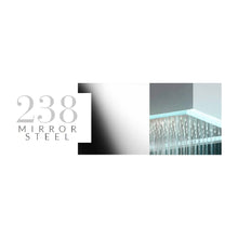 Load image into Gallery viewer, Colour 32848.238 Overhead Shower ceiling/suspended version with rain/waterfall/spary functions, 59123.031 Rilievo shower set in chrome, Basin Mixer in Chrome