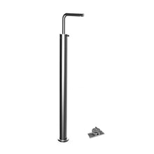 Load image into Gallery viewer, Af/21 Fukasawa 2793a036b Floor-Mount Washbasin Mixer in Brushed Stainless Steel, 1700a036a Built-In Parts