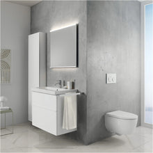 Load image into Gallery viewer, iCon wall-hung WC, washdown, small projection shrounded, rimfree &? 574.130.00.0 iCon soft-closing WC seat & cover in white