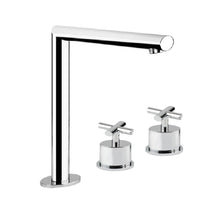 Load image into Gallery viewer, 23091.031 ovale deck mounted spout with separate control in chrome with 23308.031 Separate Control