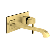 Load image into Gallery viewer, Mimi 44865.080 External Parts for Built-In Mixer in Gold with Spout and 44697.031 internal part