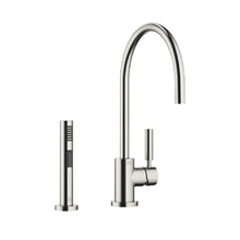 Load image into Gallery viewer, Dornbracht Tara Classic 33826888-06 Sink Mixer with 27721970-06Pull-out Spray in Platinum Matt