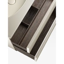 Load image into Gallery viewer, 856717820 Basin vanity with Two Drawers 1200 X 590 X 570 mm in Greige with 327762.000 One Undercounter Basin in white