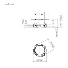 Load image into Gallery viewer, 25863705-46 (XV-009809) Single-lever free-standing bath mixer with shower set in champagne matt, 3594597090 concealed part included