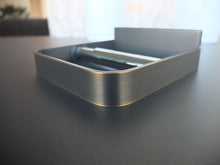 Load image into Gallery viewer, Memory AMEM860.BR toilet roll holder 146 x 147 x 45 mm in brushed burnished