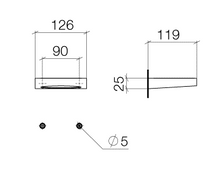Load image into Gallery viewer, CL.1 83.410.840.00 Wall-Mounted Soap Dish in Chrome