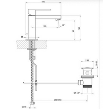 Load image into Gallery viewer, Rettangolo 20001.708 Basin Mixer in Brushed Copper Pvd