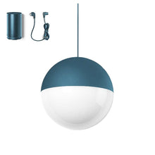 Load image into Gallery viewer, String Light Sphere Head 12 Meter Cable Suspension Lamp, Frame Blue