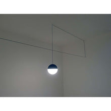 Load image into Gallery viewer, String Light Sphere Head 12 Meter Cable Suspension Lamp, Frame Blue
