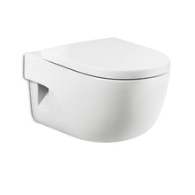 Load image into Gallery viewer, 346248 Meridian Compact Wall Mounted W.C.in white with 8012ab N-Meridian Seat and Cover