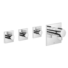 Load image into Gallery viewer, 35.548.970.90 Xtool Thermostat Module with 3 Valves 36.310.985.00, 41550979-85 JUST RAIN, 13415979-00 WATER SHEET, 27.819.980.00 Hand Shower Set in Chrome