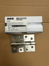 Load image into Gallery viewer, HGS-403030-2BB-32D Euro Butt Hinge with 2 Ball Bearing, SS304, with wood screws, Certifire/CE Marking, EN1935 Grade 13, EN1634-1 4HR Fire Rated; 4.0"x 3.0"x 3.0mm Finish: Satin Stainless Steel