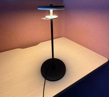 Load image into Gallery viewer, Blossi 1 2028010 Table Lamp, 230w x 230d x 440h mm, Frame Black and Opal, 6W Integrated LED, 255 lm 2585K 230V, IP20