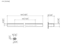 Load image into Gallery viewer, 83060780-00 MEM TOWEL BAR FINISH: CHROME