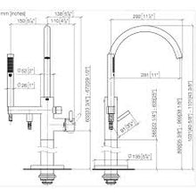 Load image into Gallery viewer, Meta 25863661-00 Floor-mounted Single-lever Bath Mixer w/Handshower Set in Polished Chrome and concealed part