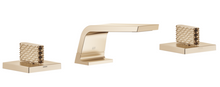 Load image into Gallery viewer, 20002705-46 + 20002706-46 + CL1 13612705-46 CL1 deck-mounted valves & bath spout in champagne matt