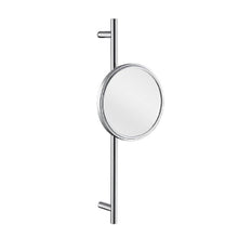 Load image into Gallery viewer, Aliseo 020614 magnifying mirror Ø200mm Twin arm bar slim
3x mirror with full pivotal and height adjustments, Wall bar length: 555mm
Material : Brass Finish : Chrome Plated
