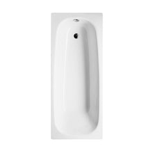 Load image into Gallery viewer, 3800 Enamelled Press Steel Non-Apron Bathtub 鋼板浴缸 with Antislip and Anti-Noise 1800 x 800mm