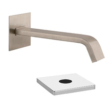 Load image into Gallery viewer, Rettangolo 26200.031 wall-mounted spout, 1/2" connections with projection 207 mm in chrome, 30606.031 Electronics Remote Control for Standing Spout in Chrome with Extra Long 190cm Power Line