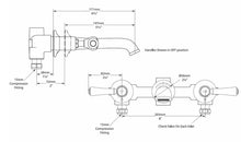 Load image into Gallery viewer, Staffordshire Sta10pc Wall Mounted Basin Mixer in Chrome