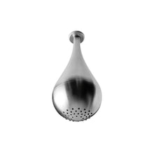 Load image into Gallery viewer, Goccia 33751.147 Vertical Shower Head 387mm High with 1/2" Connection and Antilimestone System in Brush Chrome