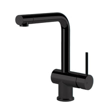 Load image into Gallery viewer, Oxygene Cucina 50201.706 special made sink mixer swivelling spout and 120¢X rotation head in black metal PVD with GA cert.C20160361