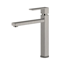 Load image into Gallery viewer, Rettangolo Single Lever Kitchen Sink Mixer 16721.149 with Swivelling Spout in Finox