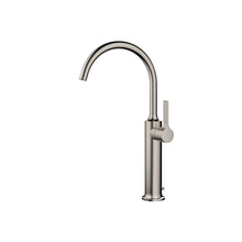 Load image into Gallery viewer, Vaia 33.533.809.06 single-lever basin mixer in platinum matt with raised base