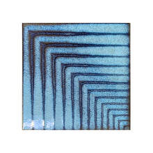 Load image into Gallery viewer, Ritmic in angoli celeste 150 x 150 mm