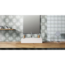 Load image into Gallery viewer, Ritmic in bianco 150 x 150 mm