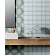 Load image into Gallery viewer, Ritmic in celeste 150 x 150 mm