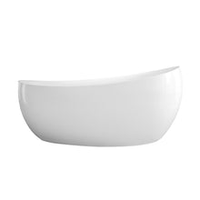 Load image into Gallery viewer, UBQ194AVE9W1V-01 Aveo New Generation free-standing seamless bathtub, with pre-fitted outlet Size: 1900 x 950mm