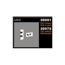 Load image into Gallery viewer, 35072.142 + 35091 one-way thermostatic mixer in Brushed Nickel, 65142.720 shower set in Nickel PVD