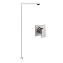 Load image into Gallery viewer, Wall mounted Basin control with
Floor standing basin spout in chrome