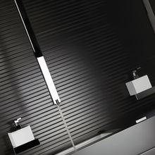 Load image into Gallery viewer, Wall mounted Basin control 20109.031 with concealed part 13312.031 & 20199.031 ceiling mounted basin spout in chrome