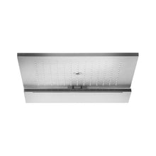 Load image into Gallery viewer, Acquadolce Light 6993l032b Multifunction Shower Head in Brushed Stainless Steel with 6900l002a Built-In Part