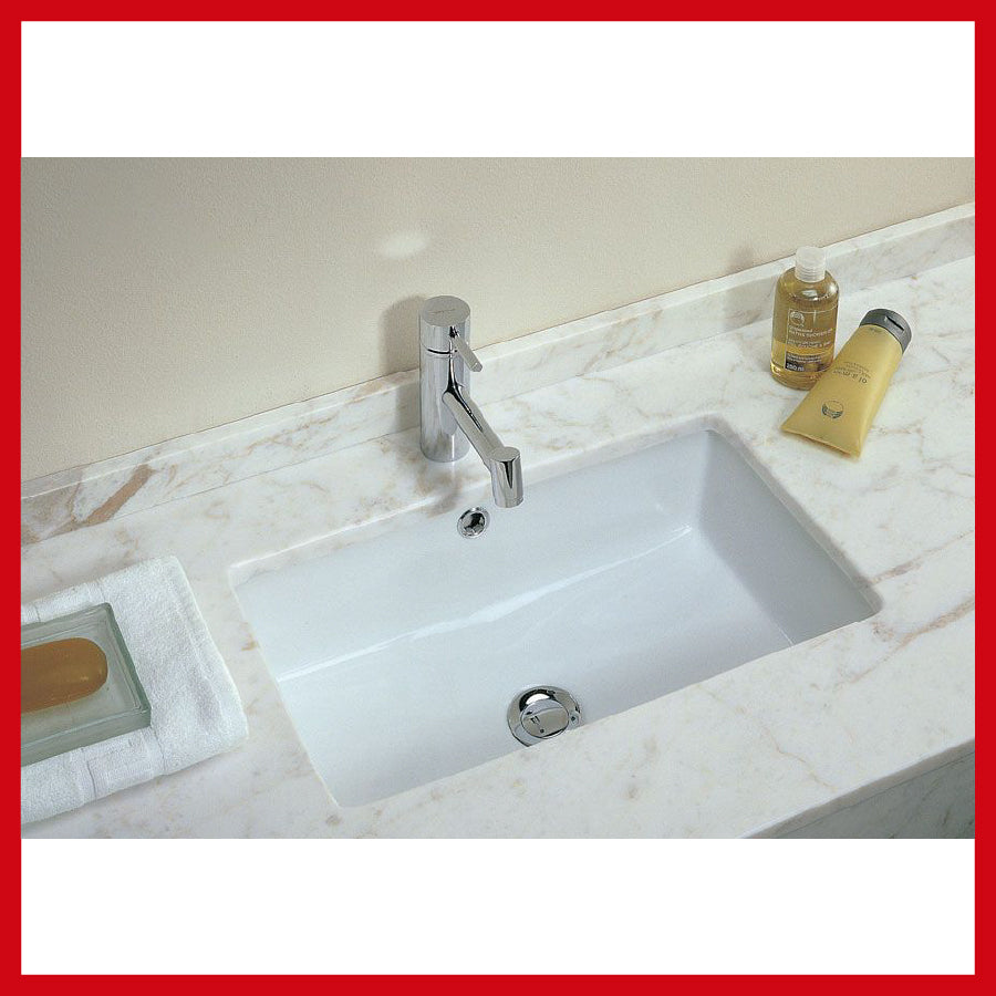 Agres 118370004 wash basin w/fixing kit, size 548 x 347 in white
