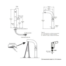 Load image into Gallery viewer, Tubo 16 Tu16pc Basin Mixer in Chrome

