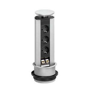 PC3SI Socket Port Made Of Silver with 3 Sockets