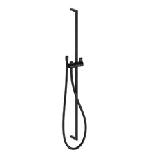 Load image into Gallery viewer, 86139247 Shower Rail in Matt Black with Adjustable Slider

