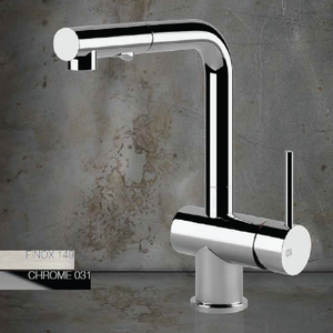 50201.149 Sink Mixer Swivelling Spout and 120 Degree Rotation Head&nbsp; in finox