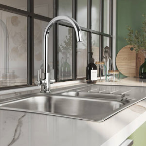 ﻿5a8463c0n Attic  Sink Mixer  Finish: Chrome