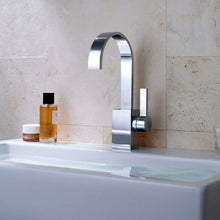 Load image into Gallery viewer, MEM 33500782-00 Deck-mounted Single-lever Basin Mixer w/Pop-up Waste in Polished Chrome

