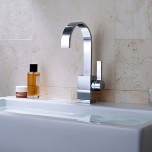 MEM 33500782-00 Deck-mounted Single-lever Basin Mixer w/Pop-up Waste in Polished Chrome
