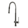 00909.149 Rettangolo Sink Mixer with Extractable Handshower &nbsp;Finish: Finox