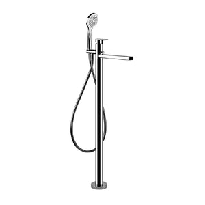 49128.031 FREESTANDING BATH MIXER WITH HANDSHOWER in 031 Chrome, 38389.031 built-in part