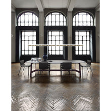 Load image into Gallery viewer, Alex TAL230L Table, 2300w x 1100d x 730h mm, Top Matt Carrara White Marble 0890M, Frame Glossy Sand Beige 1344L

